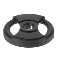 7 Schallplattenkuppel 45-Gang-Adapter Umrüstbasis für Schallplatten-Plattenspieler-Grammophon, Runder Schallplattenadapter