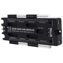 Für Treppen Flexibler Streifen Innen LED Bewegungssensor 32 Kanäle Einstellbare Helligkeit DC 12V 24V Treppenlicht-Controller