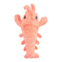 Floppy Lobster PlüSch Springender Interaktives Spielzeug Bewegungsaktiviertes Bewegliches Haustierspielzeug, PlüSch-Haustier-Kauspielzeug,B