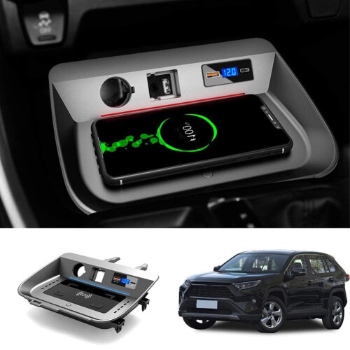 Auto für Wireless-LadegeräT Schnelllade-Telefonhalter-Pad 2020 2021 Car Modification Interior 2