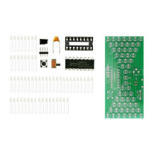 5V Elektronisches Sanduhr-DIY-Kit Lustige Elektrische Produktionskits PräZise mit LED-Lampe Doppelschicht-Leiterplatte 84X40Mm