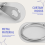 24 Pack Metal Curtain Rings, 30mm Internal Diameter Eyelets, Silver 9