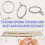 24 Pack Metal Curtain Rings, 30mm Internal Diameter Eyelets, Silver 10