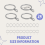 24 Pack Metal Curtain Rings, 30mm Internal Diameter Eyelets, Silver 8