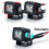 Modified Headlights Car Top Lights for AXIAL SCX10 TRX4 1/10 RC Car,D 4
