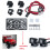 Modified Headlights Car Top Lights for AXIAL SCX10 TRX4 1/10 RC Car,D 6