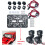 Modified Headlight Spotlights for AXIAL SCX10 TRX6 1/10 RC Car, C 7
