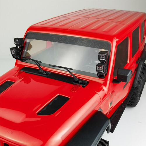 Modified Headlight Spotlights for AXIAL SCX10 TRX6 1/10 RC Car, C 2