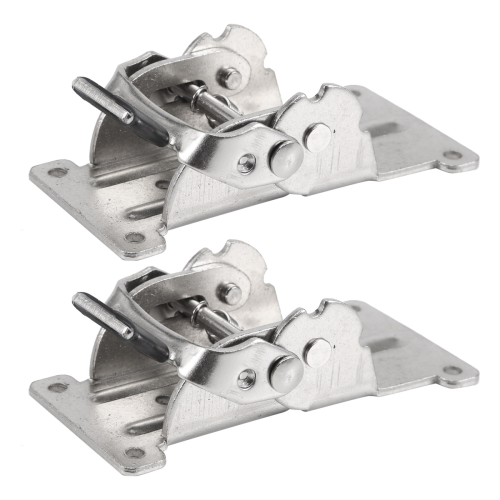 2PCS 0-90-180 Degree Self-Locking Folding Hinge Table Legs 2