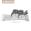 2PCS 0-90-180 Degree Self-Locking Folding Hinge Table Legs 9