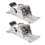 2PCS 0-90-180 Degree Self-Locking Folding Hinge Table Legs 4