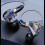 HiFi Wired Headphones with Microphone for Sports(Black) 11