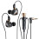 HiFi Wired Headphones with Microphone for Sports(Black) 2