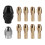 Drill Chuck Collet Set with Replacement Rotary Nut 3