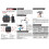 1/8 1/10 16 LED Light System Front & Rear Lamp for 11