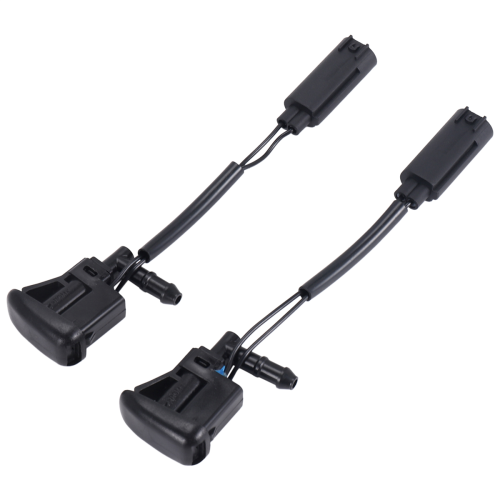 1Pair New Windshield Heated Washer Sprayer Nozzle Jet 61667110851 2