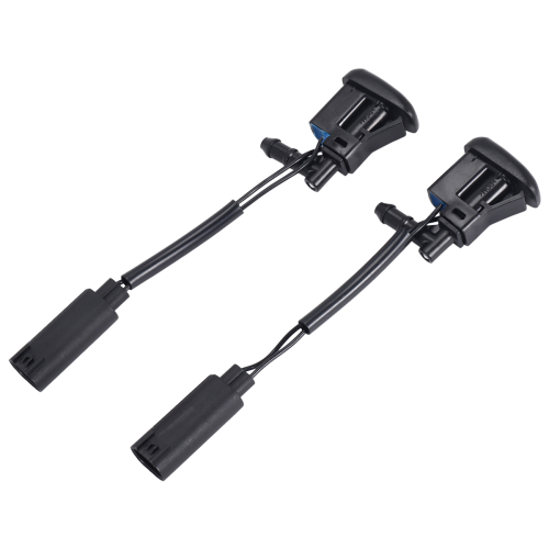 1Pair New Windshield Heated Washer Sprayer Nozzle Jet 61667110851 1