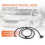 New Windshield Windscreen Washer Nozzle Jet Hose A1698600492 5