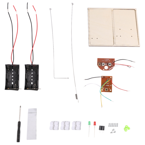 STEM Kits, Learn Morse Code, Build a Telegraph Machine(No Battery)