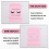 50Pcs Bags Plastic Makeup Bag with Black Drawstring 8