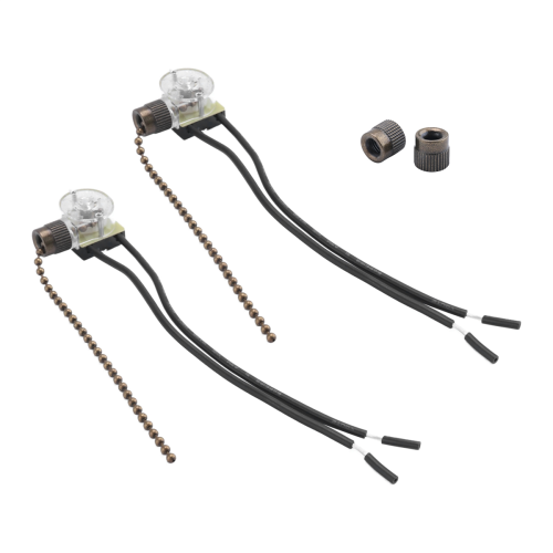 Ceiling Fan Light Switch ZE-109 2Pcs Bronze 2