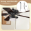 Ceiling Fan Light Switch ZE-109 2Pcs Bronze 7