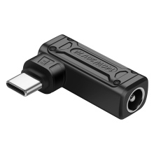 PD 140 W DC auf Typ C Stromladeadapter, DC-Buchseneingang USB-C-Stecker für Telefon, Tablet, Laptop (F)