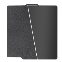 257 X mm Schwarze Doppelseitige PEI-Bauplatte für Bambu-Lab A1/X1C/X1/X1E/P1P/P1S, Glatte PEI- und Strukturierte PEI-Platte