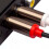 to 2 Male Audio Cable Gold-Plated 6