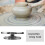 12/15cm Double Face Aluminum Alloy Turntable for Ceramic Sculpture 5