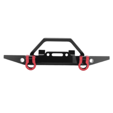 Metall Front Stoß Stange füR MN D90 D91 D96 MN90 MN99S 1/12 RC Auto Upgrade Teile ZubehöR, Schwarz