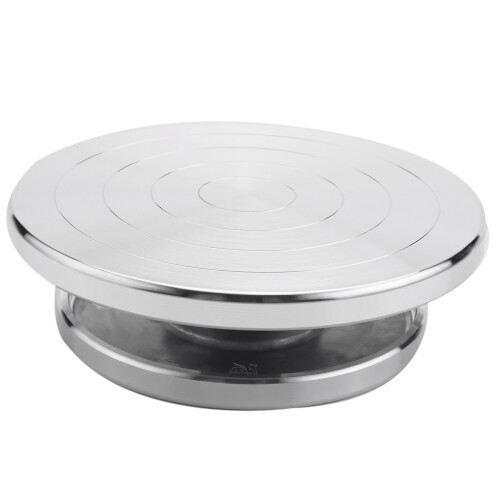 12/15cm Double Face Aluminum Alloy Turntable for Ceramic Sculpture 1