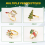 6Pcs Christmas Napkin Rings Xmas Holder Wreath 9