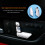 Car Zinc Alloy Seat Adjust Switch Cover for C E ML Class 7