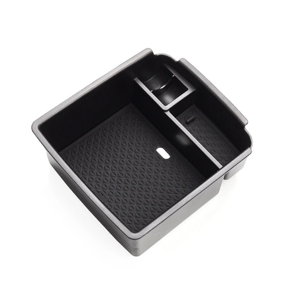 Fit For Vw Tiguan Mk2 2016, Center Console Organizer, Antiscratch Armrest Center Console Organizer Tray, Car Parts, Black 448763325914