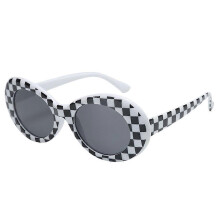 Oval Sunglasses Girls Trendy Sunglasses Adorable Vintage Sunglasses for Women