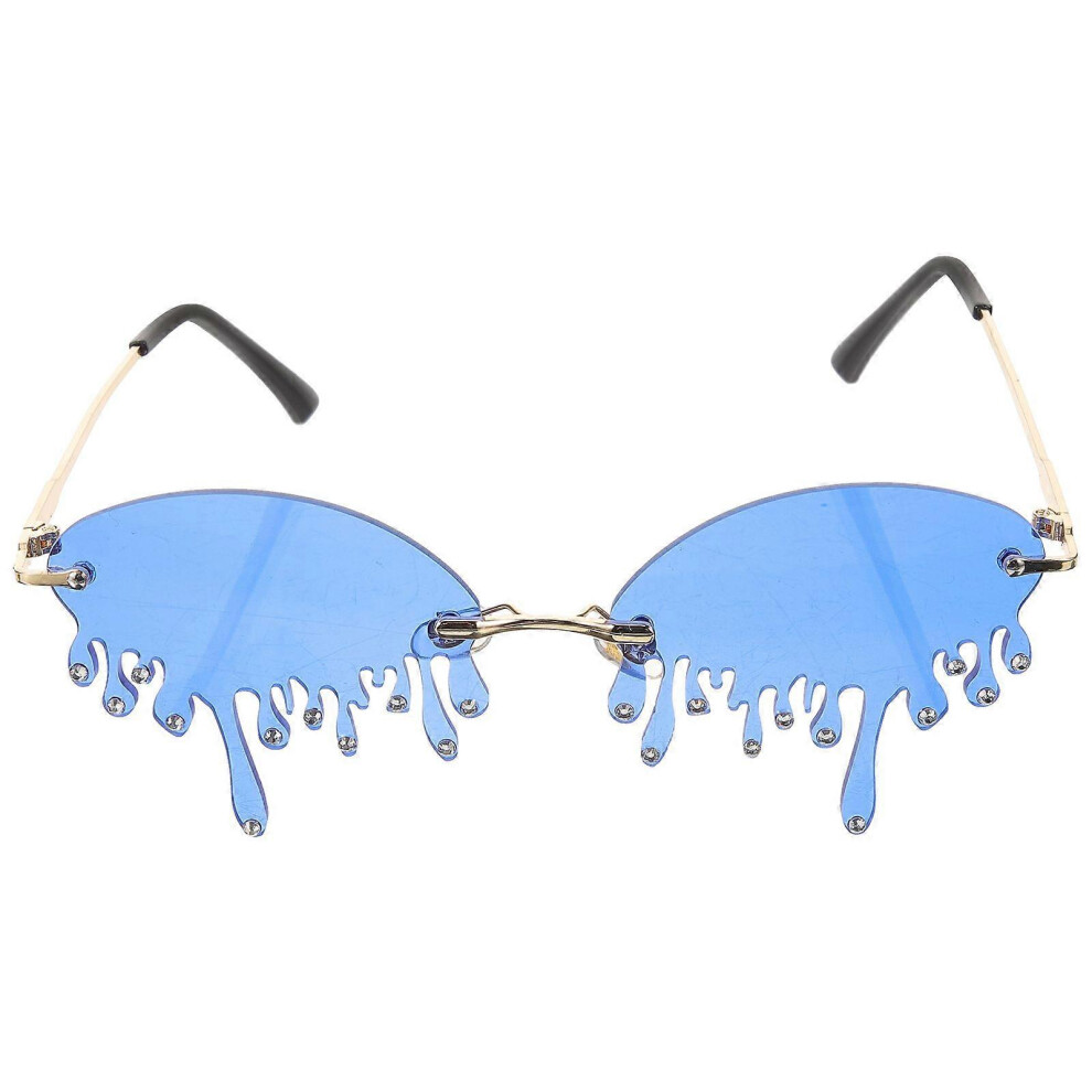 Teardrop Sunglasses Decorative Sunglasses Funny Sunglasses Party Sunglasses Rhinestone Sunglasses