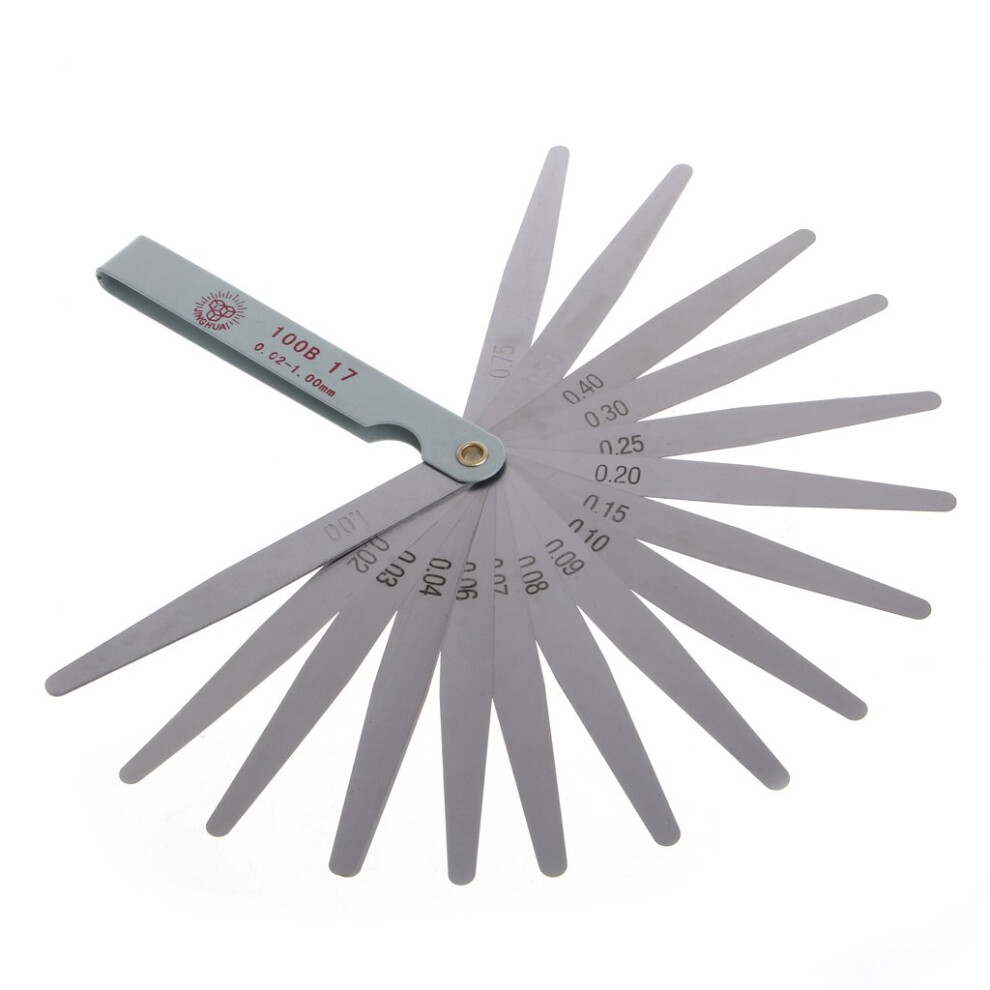 1 Piece 0.02 To 1 Mm 17 Thickness For Metric Filler, Feeler Gauge Ref: 9431 6276012091099