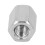 10Pcs M10x1.5-17-L22mm Hex Coupling Nuts 304 SS Silver 13