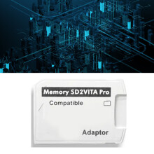 PSVita 5.0 Speicherkarten-Adapter PSV1000/2000 ABS
