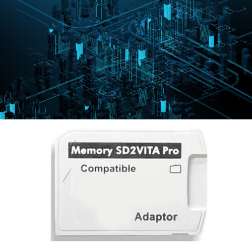 PSVita 5.0 Speicherkarten-Adapter PSV1000/2000 ABS