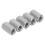 20PCS M6x1.0-10 L18mm Hex Coupling Nuts Stainless Steel 10