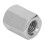 10Pcs M10x1.5-17-L22mm Hex Coupling Nuts 304 SS Silver 5