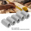 20PCS M6x1.0-10 L18mm Hex Coupling Nuts Stainless Steel 4