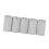 20PCS M6x1.0-10 L18mm Hex Coupling Nuts Stainless Steel 13