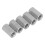 20PCS M6x1.0-10 L18mm Hex Coupling Nuts Stainless Steel 11