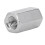 10Pcs M8x1.25 Stainless Steel Hex Coupling Nuts Silver 8
