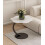 Flower Shape Small CShaped Side Table,Small Side Tables Bedroom, Sofa C End Table (Black) 3