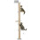 PawHut Wall Mounted Cat Shelves with 4 Climbing Platforms for Indoor, Light Grey 2