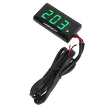 Motorcycle Digital Water Temp Gauge 57x29x13mm Green